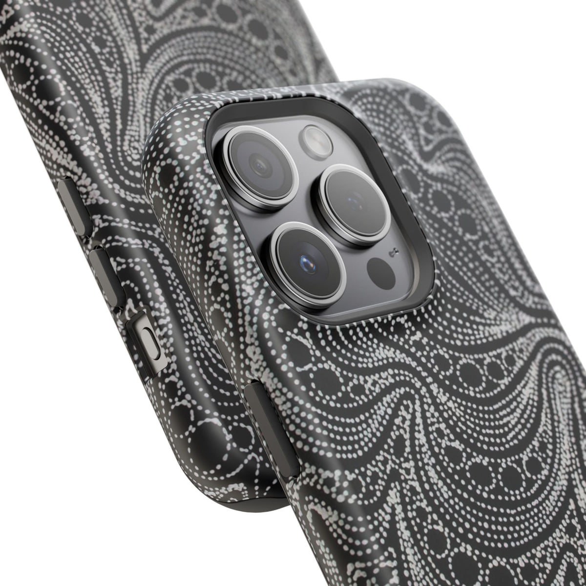 Abstract Midnight Lace Phone Case