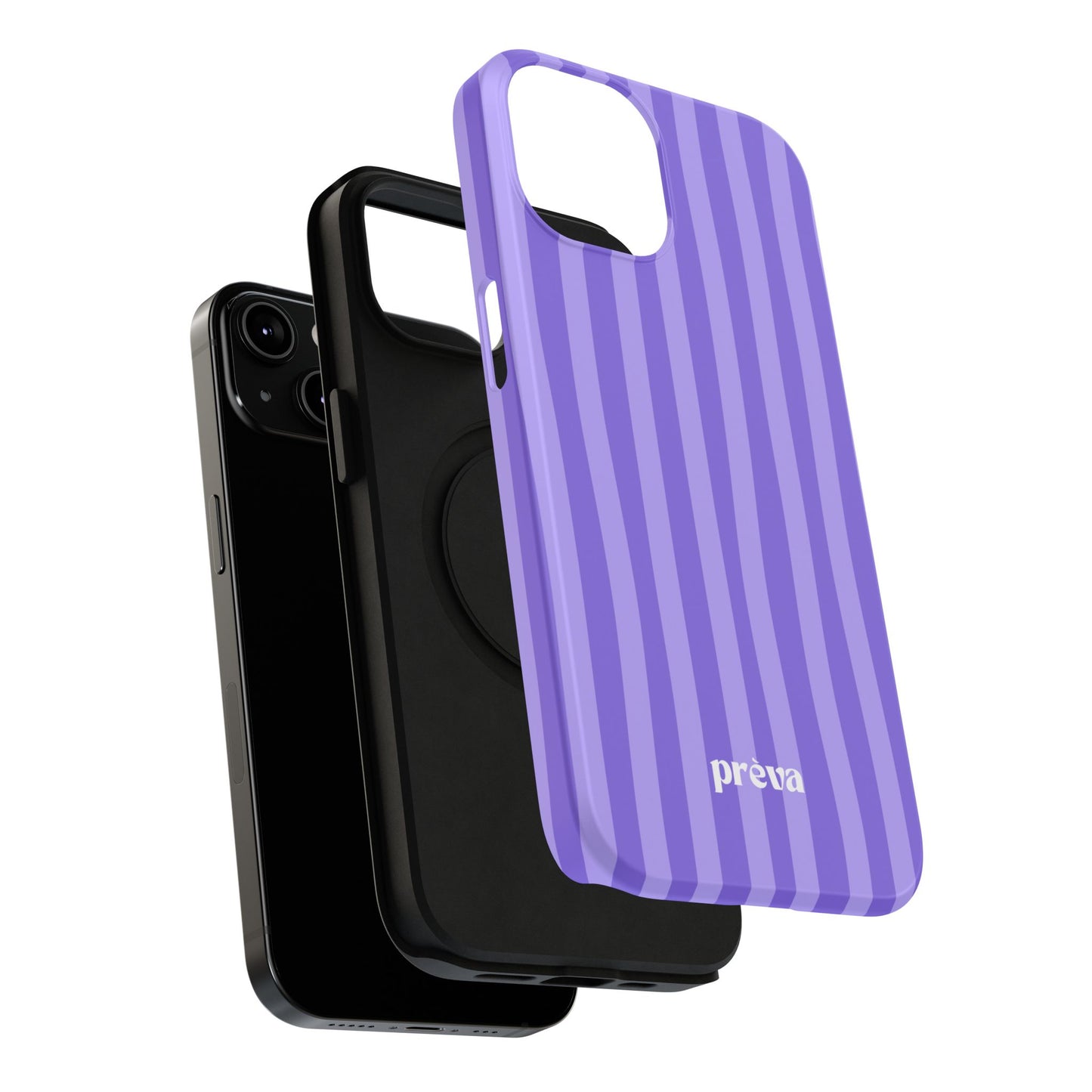Lavender Stripes Phone Case