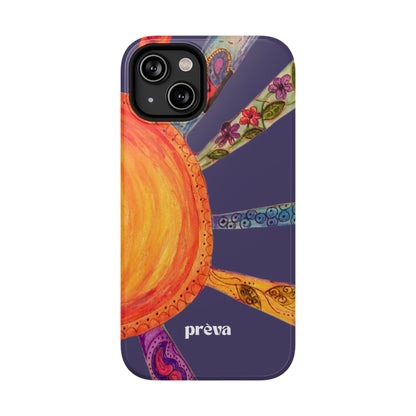Purple Cancun Sun Phone Case