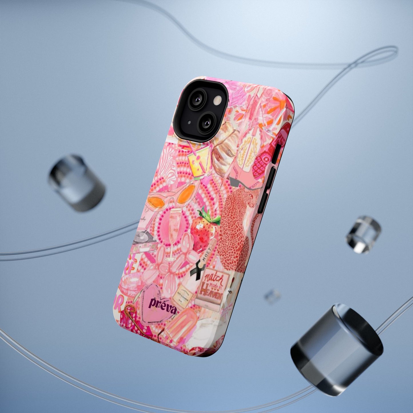 Pink Collage Phone Case