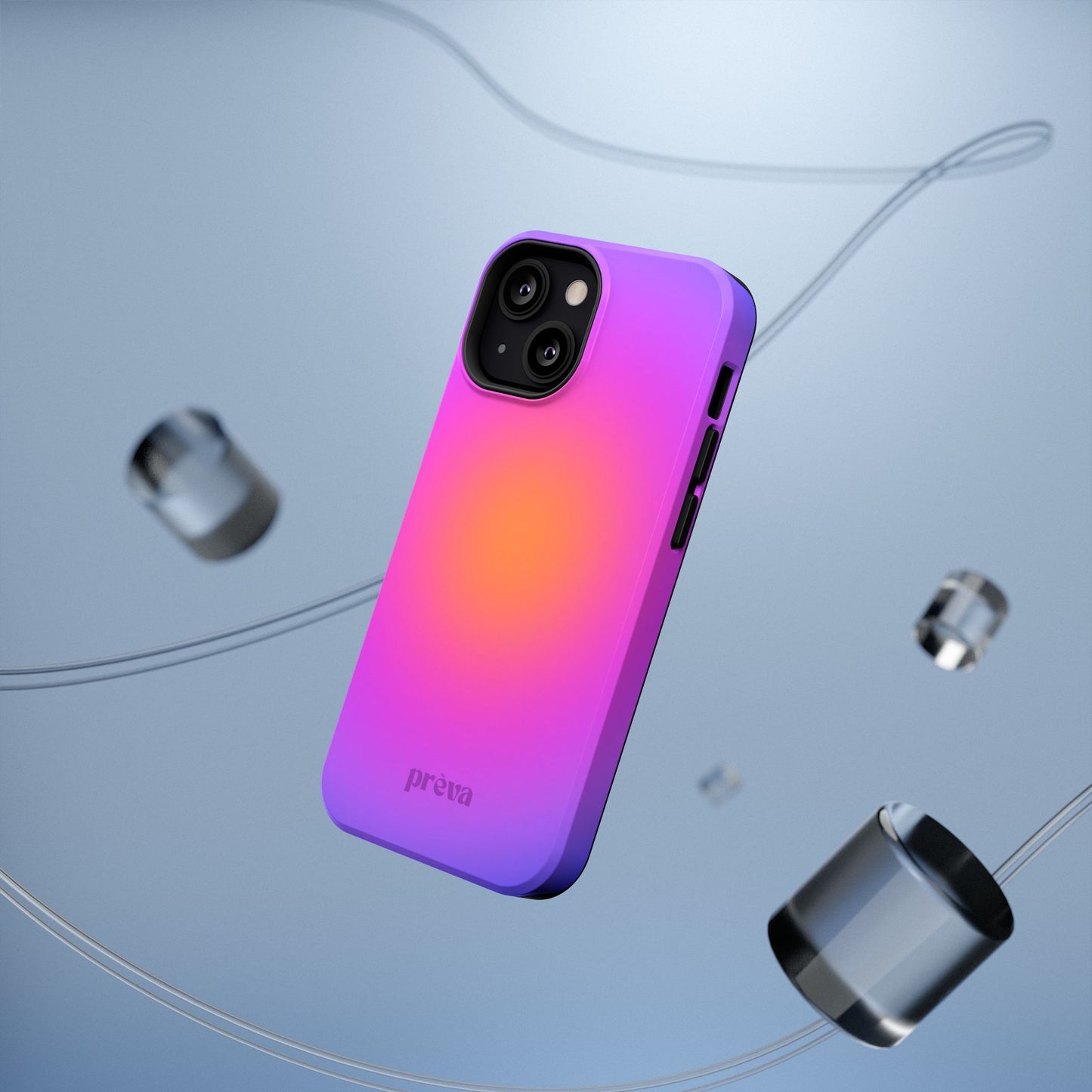 Purple Aura Phone Case
