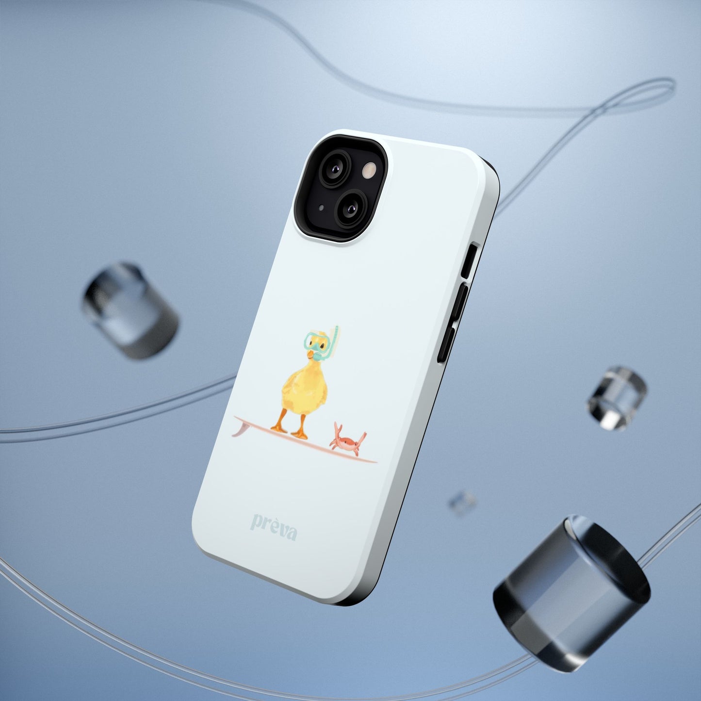 Scuba Duck Stripes Phone Case