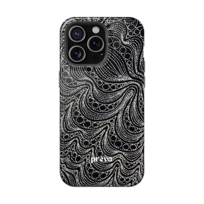 Abstract Midnight Lace Phone Case