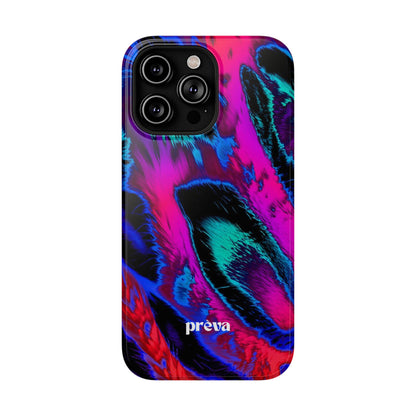 Neon Swirl Phone Case
