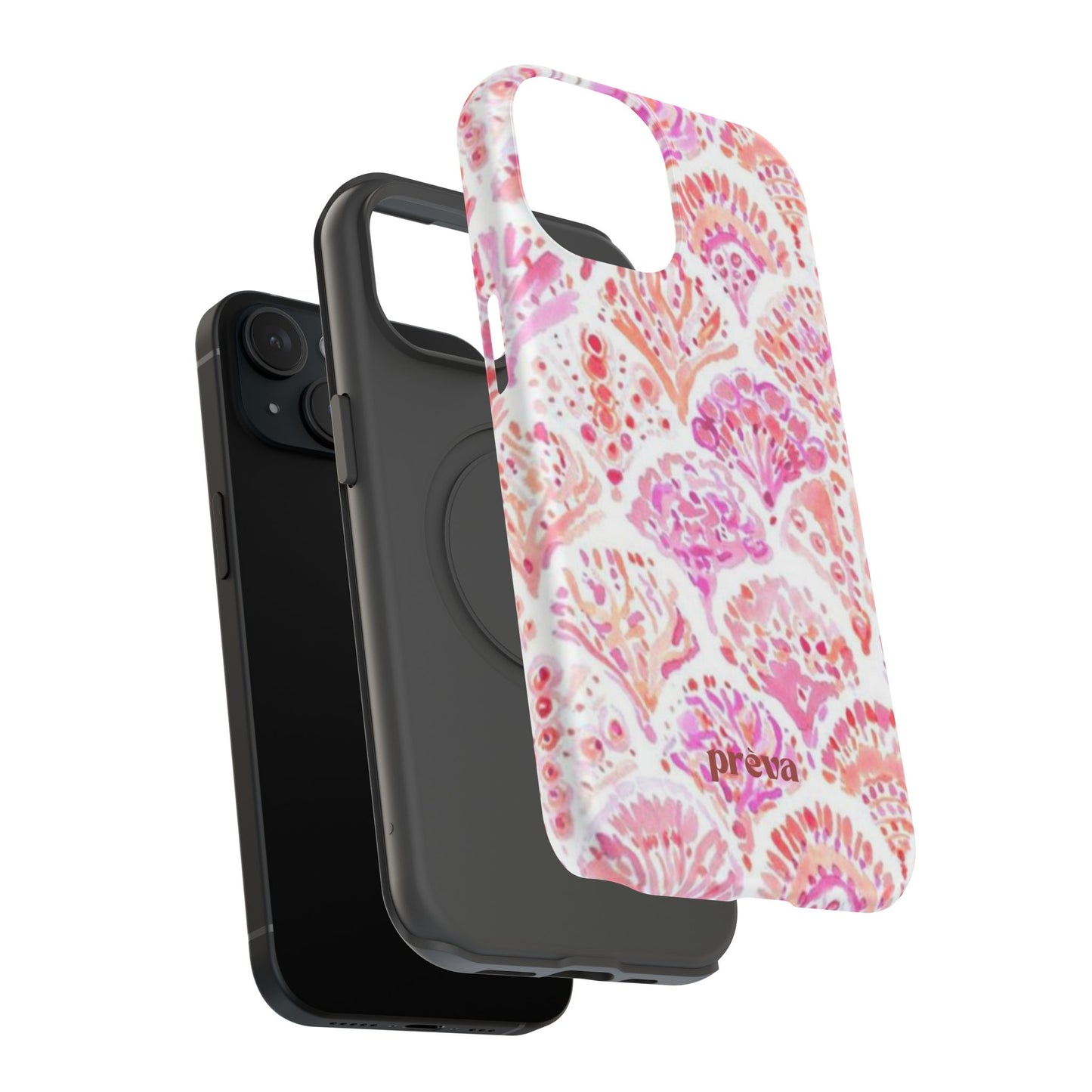Pink Shell Watercolor Phone Case