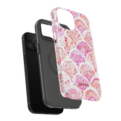 Pink Shell Watercolor Phone Case