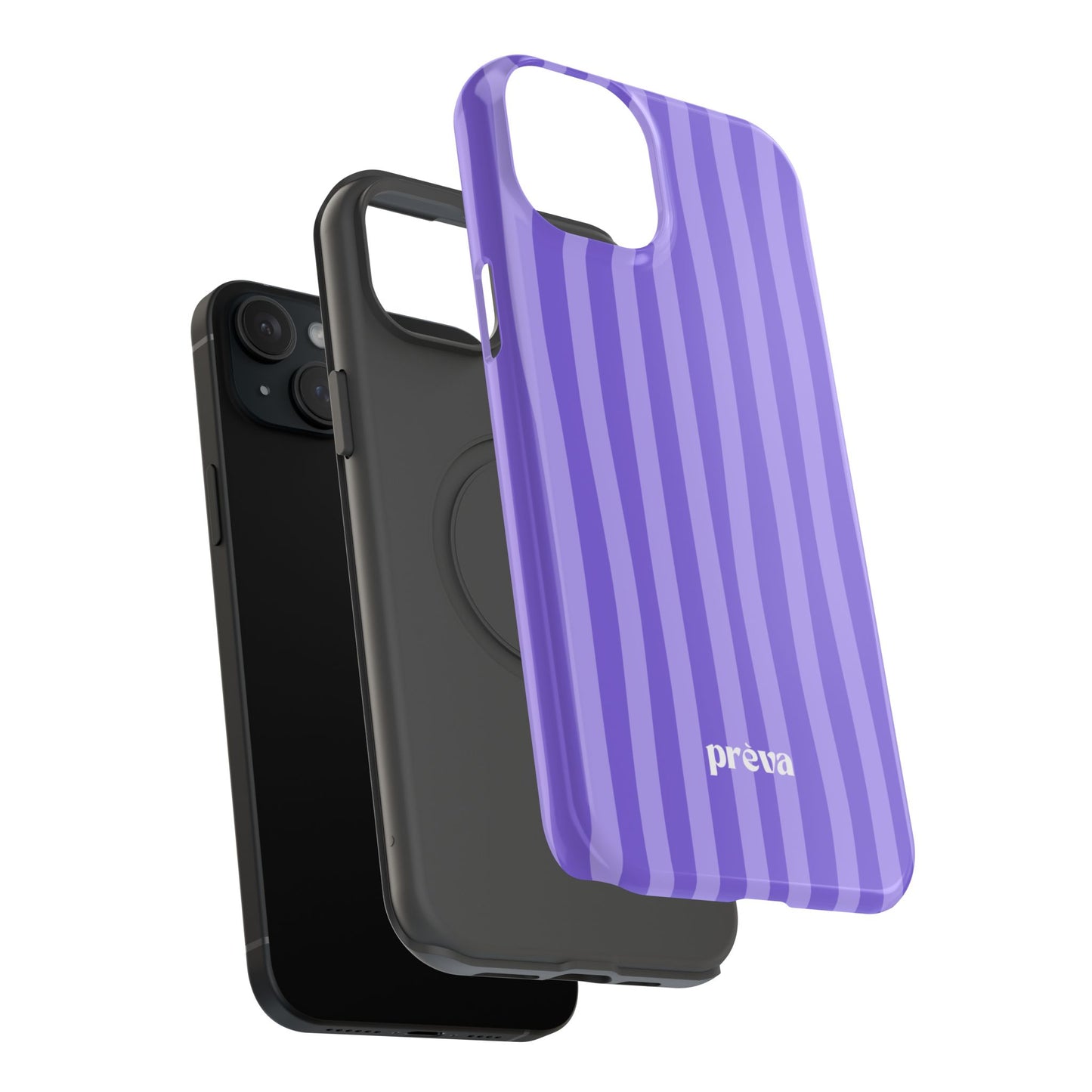 Lavender Stripes Phone Case