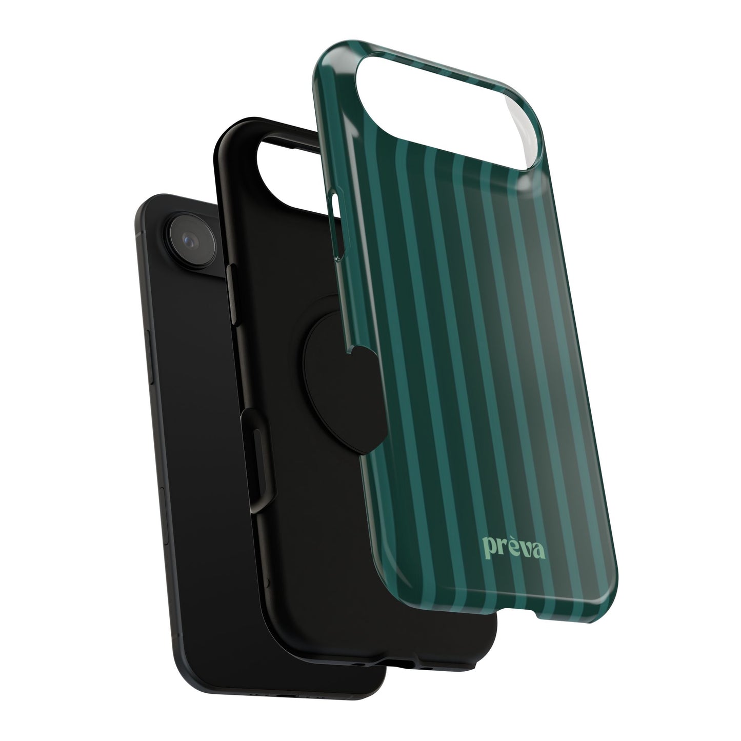 Striped Green Phone Case