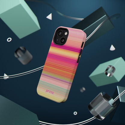 Pastel Stripe Rays Phone Case