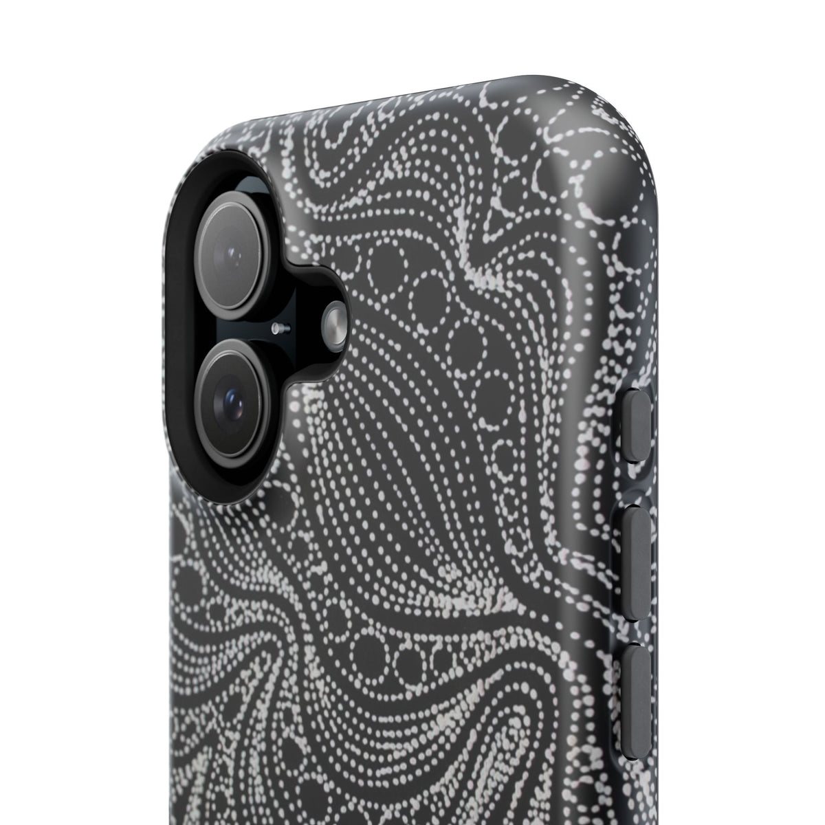 Abstract Midnight Lace Phone Case