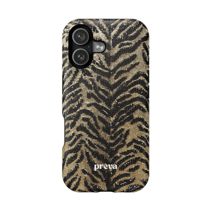 Phone Case — Impact‑Resistant Tiger Print Rug Texture