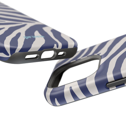 Blue Zebra Phone Case