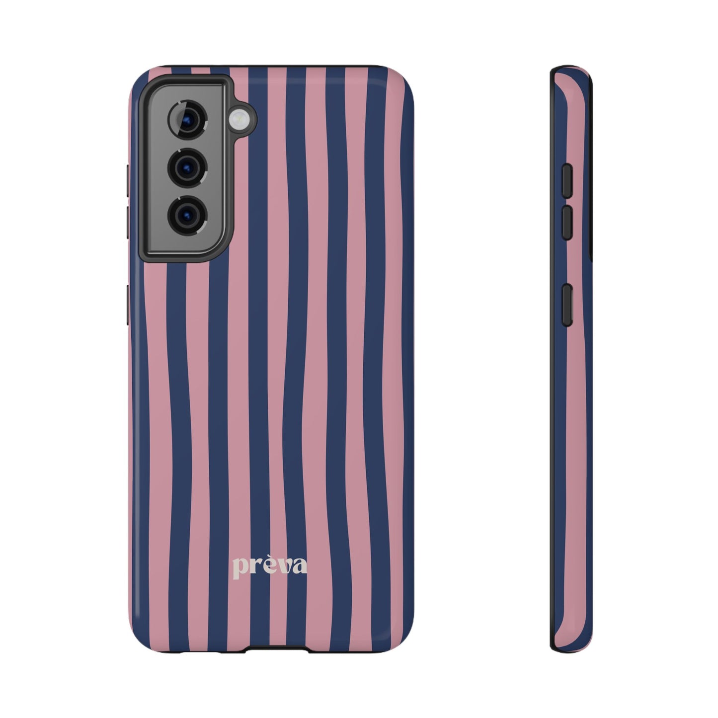 Blue and Pink Stripes Case