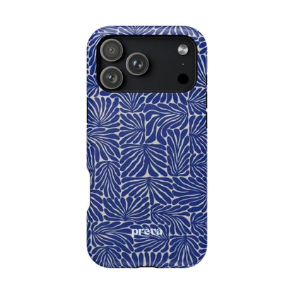Blue Abstract Greek Phone Case