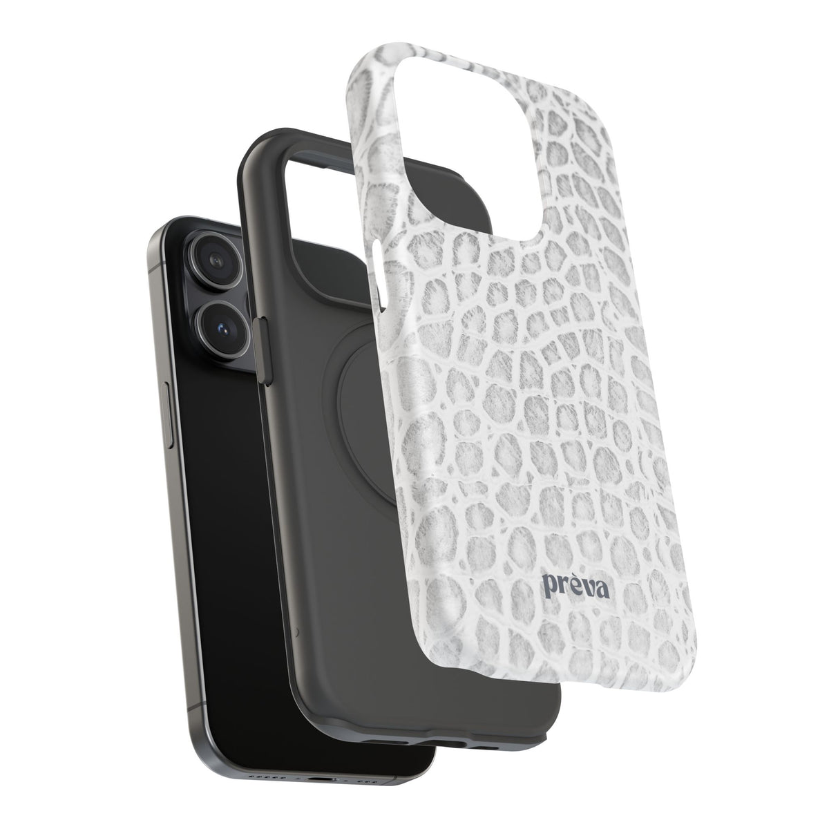 White Snake Phone Case