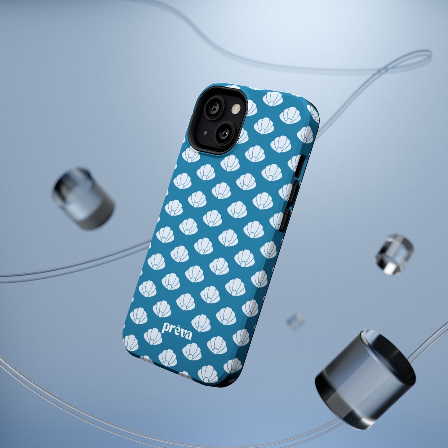 Shellfull teal Phone Case