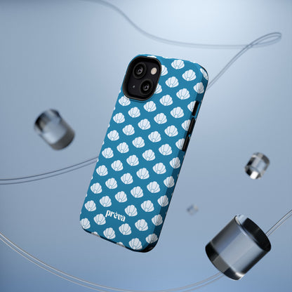 Shellfull teal Phone Case