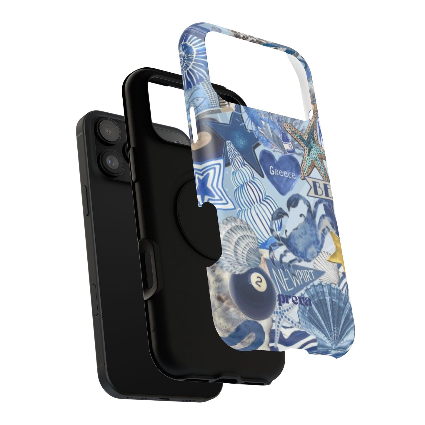 Coastal Collage Phone Case