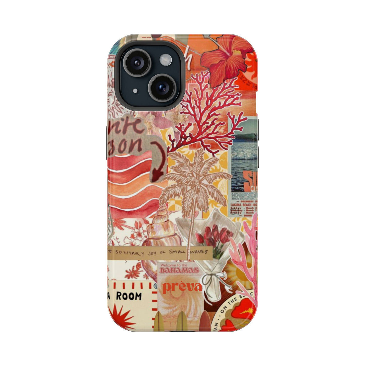 Vintage Floral Collage Phone Case