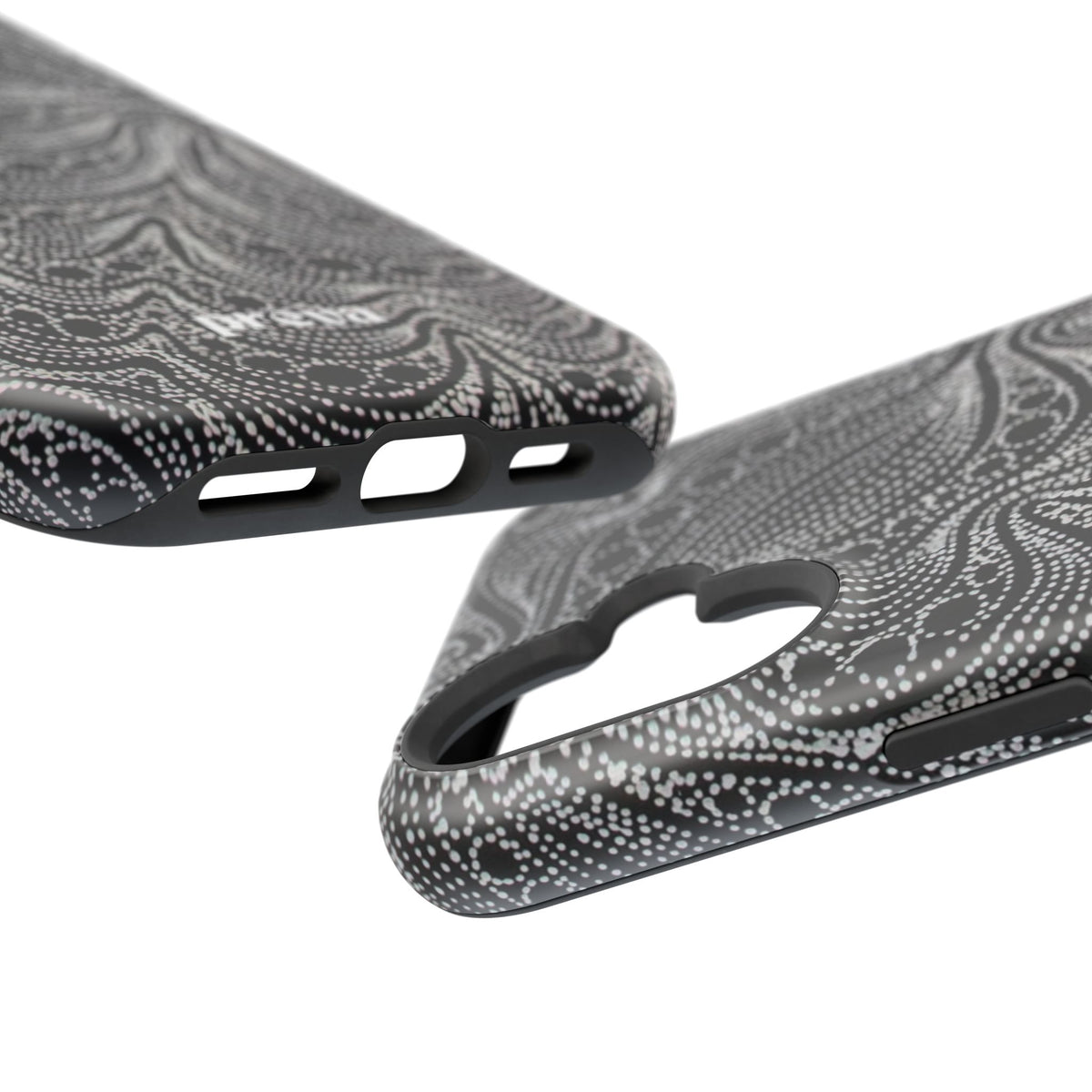 Abstract Midnight Lace Phone Case