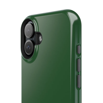Impact-Resistant Phone Case — Forest Green Slim Armor