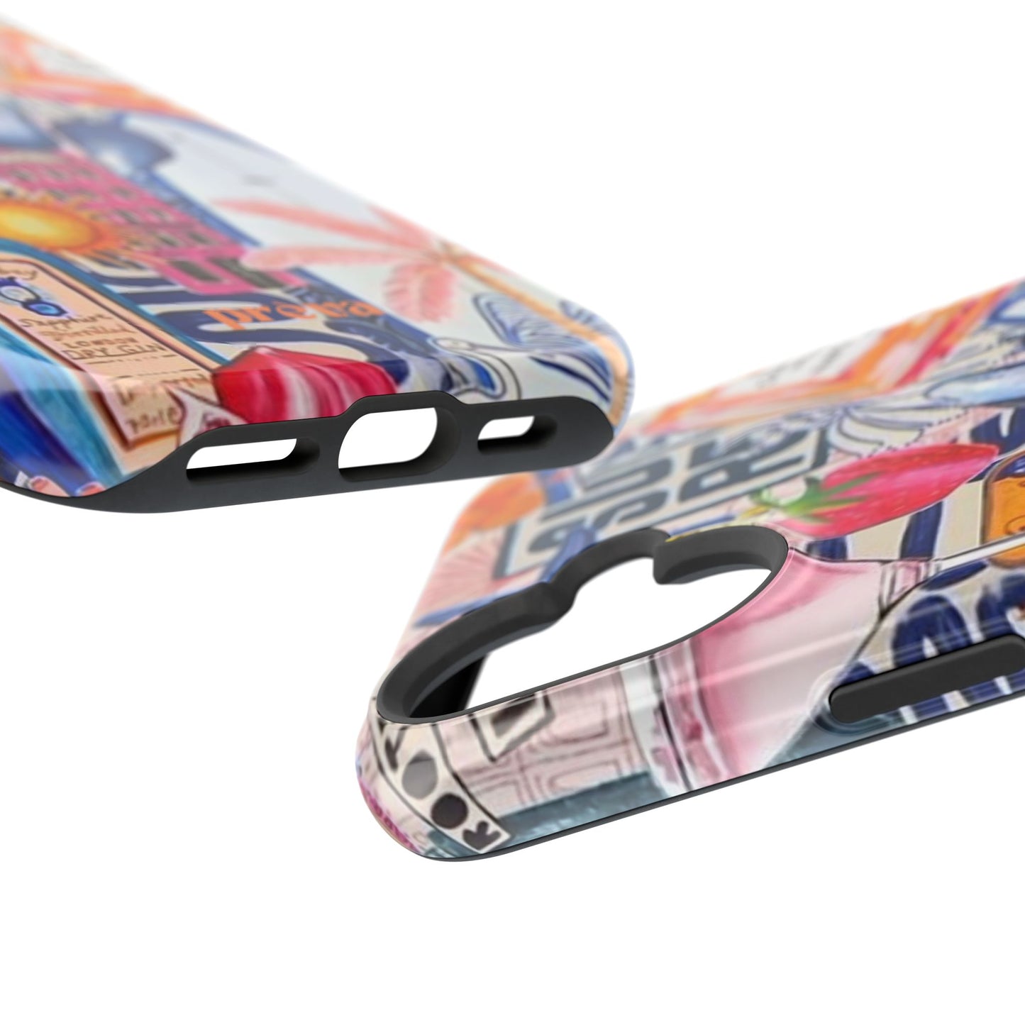 Tropical Beach Collage Phone Case