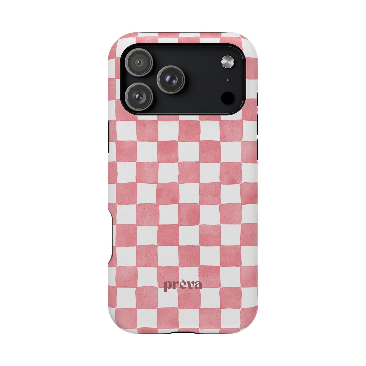 Pink Checkers Phone Case