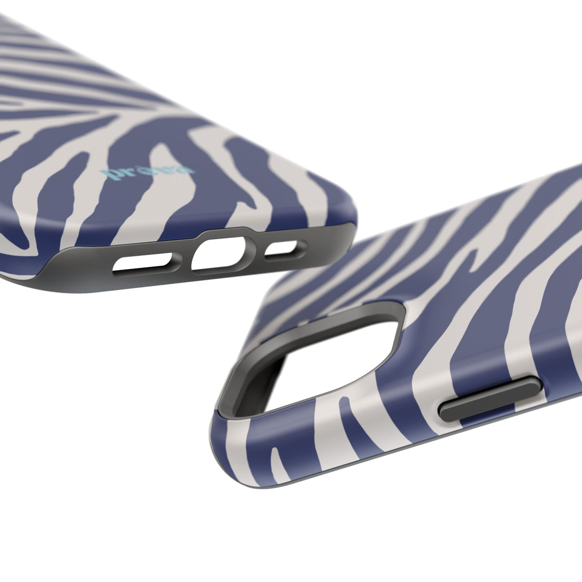 Blue Zebra Phone Case