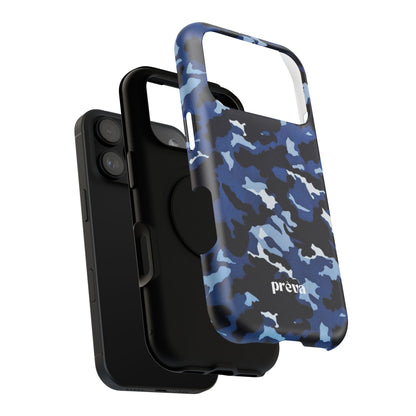Blue Camo Phone Case