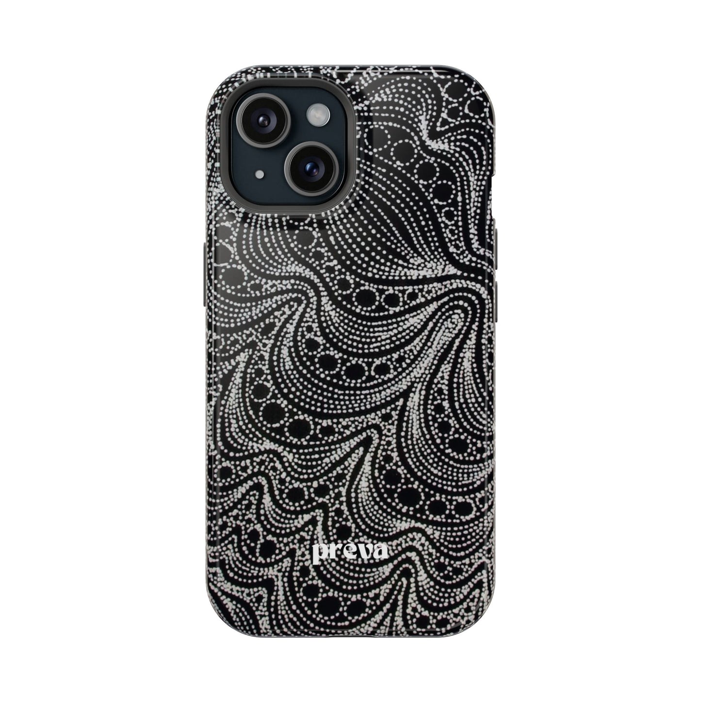 Abstract Midnight Lace Phone Case