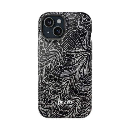 Abstract Midnight Lace Phone Case