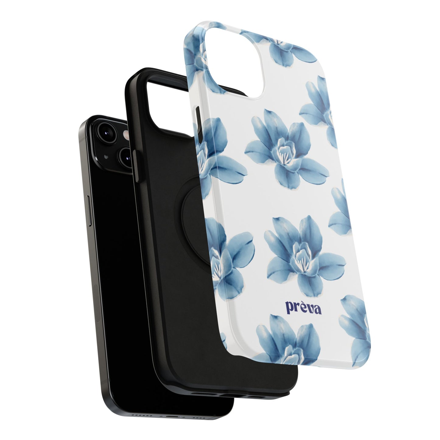 Blue Flowers Phone Case