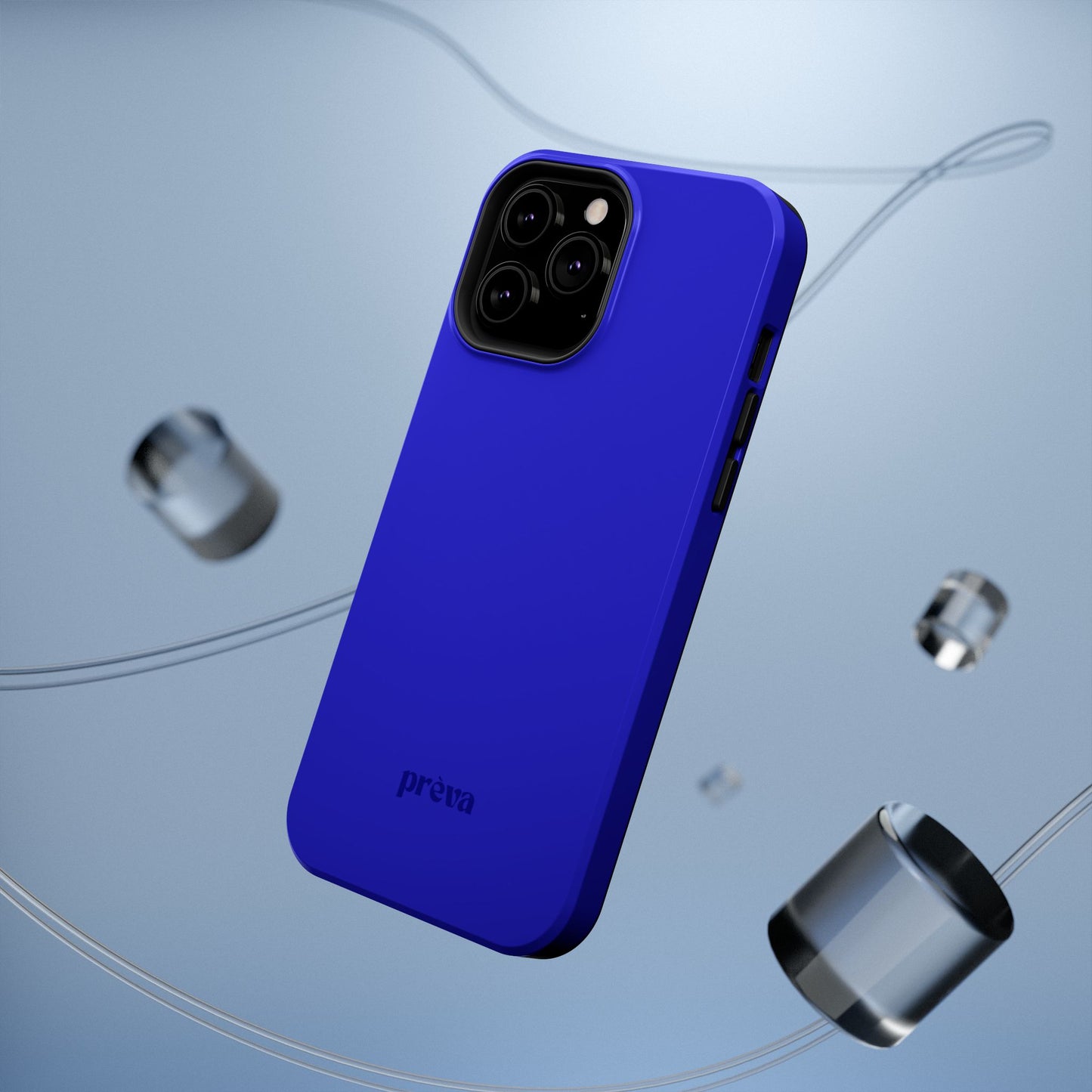 Neon Dark Blue Phone Case