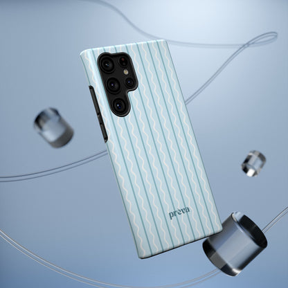 Blue Island Stripes Phone Case