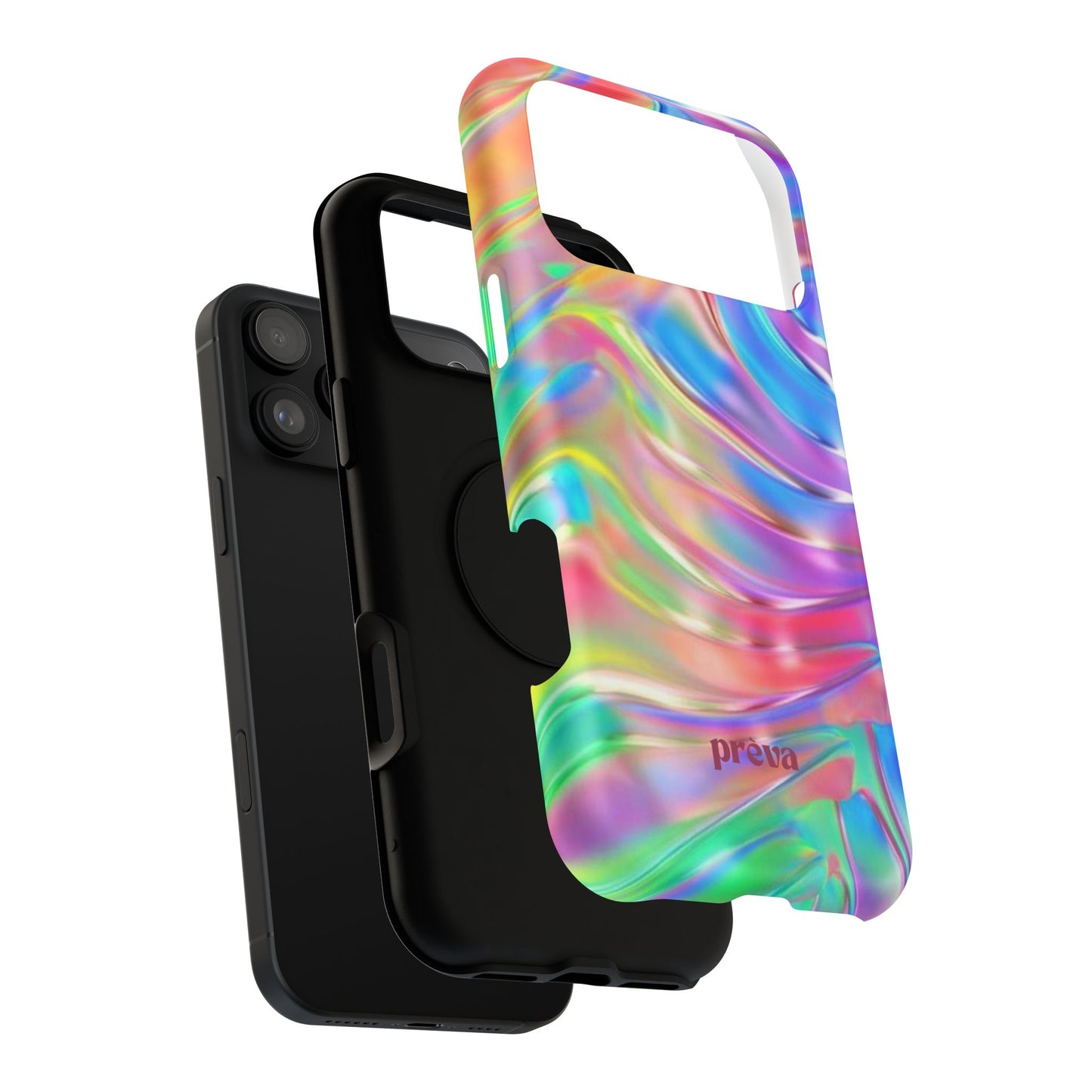 Iridescent Swirl Phone Case