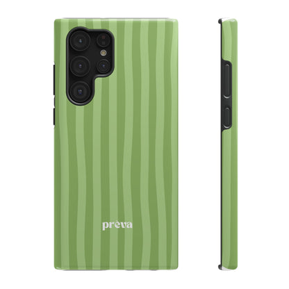 Light Green Stripes Phone Case
