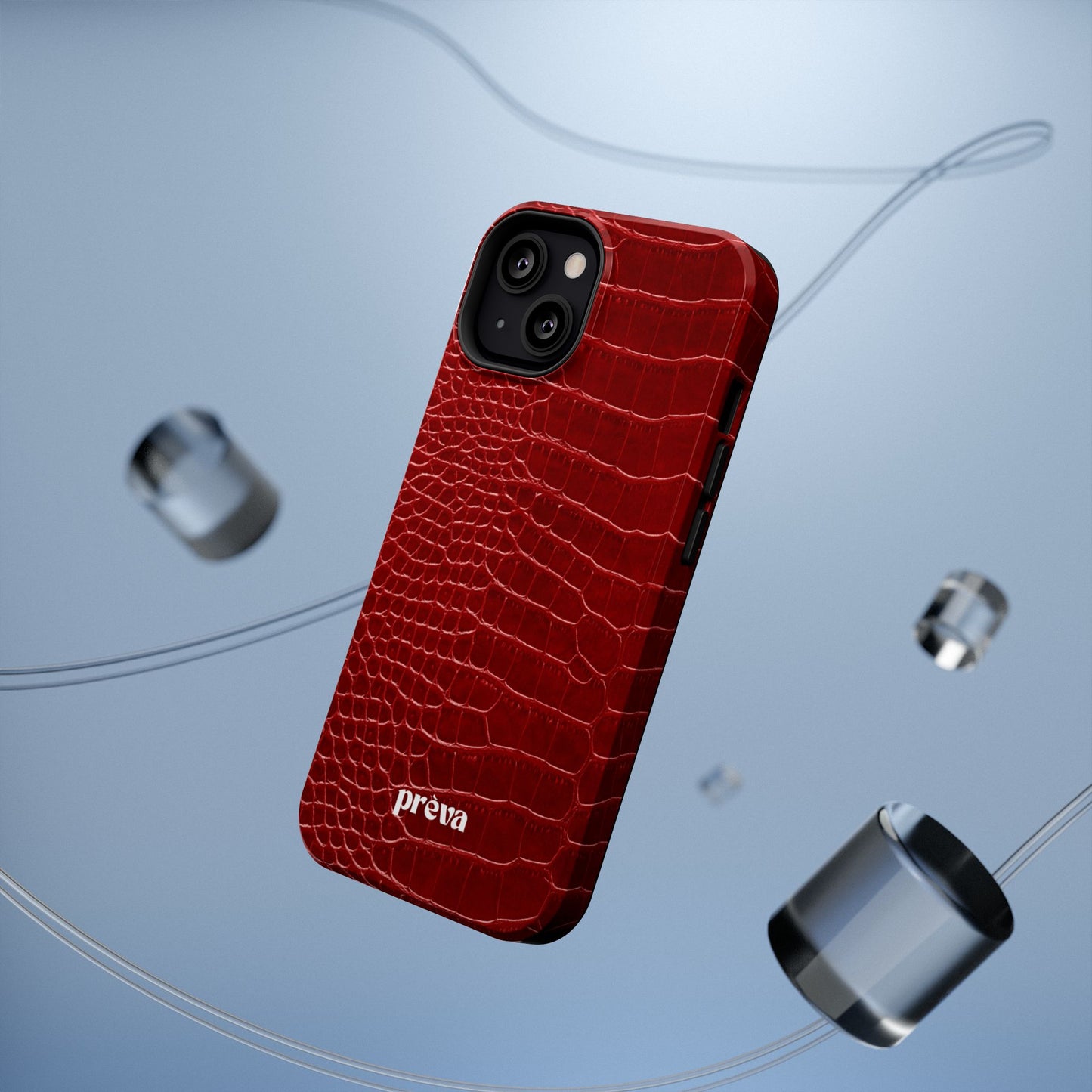 Red Croc Phone Case