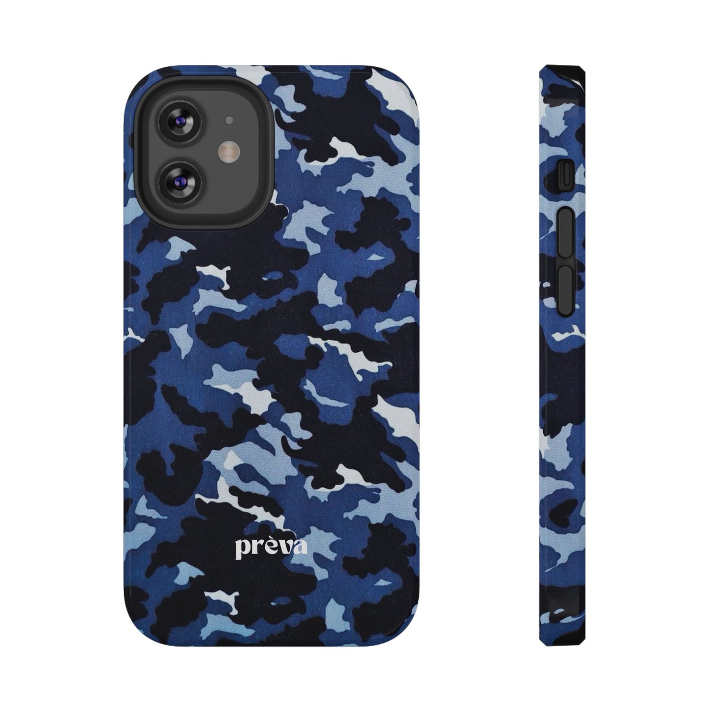 Blue Camo Phone Case