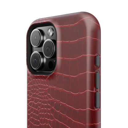 Red Croc Phone Case