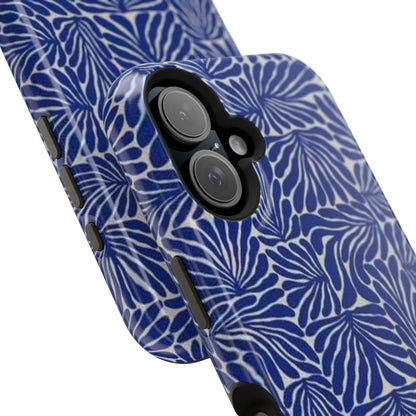 Blue Abstract Greek Phone Case