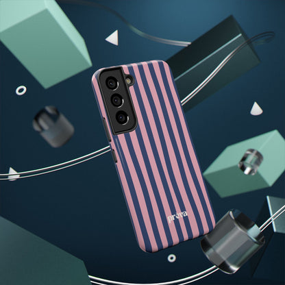 Blue and Pink Stripes Case