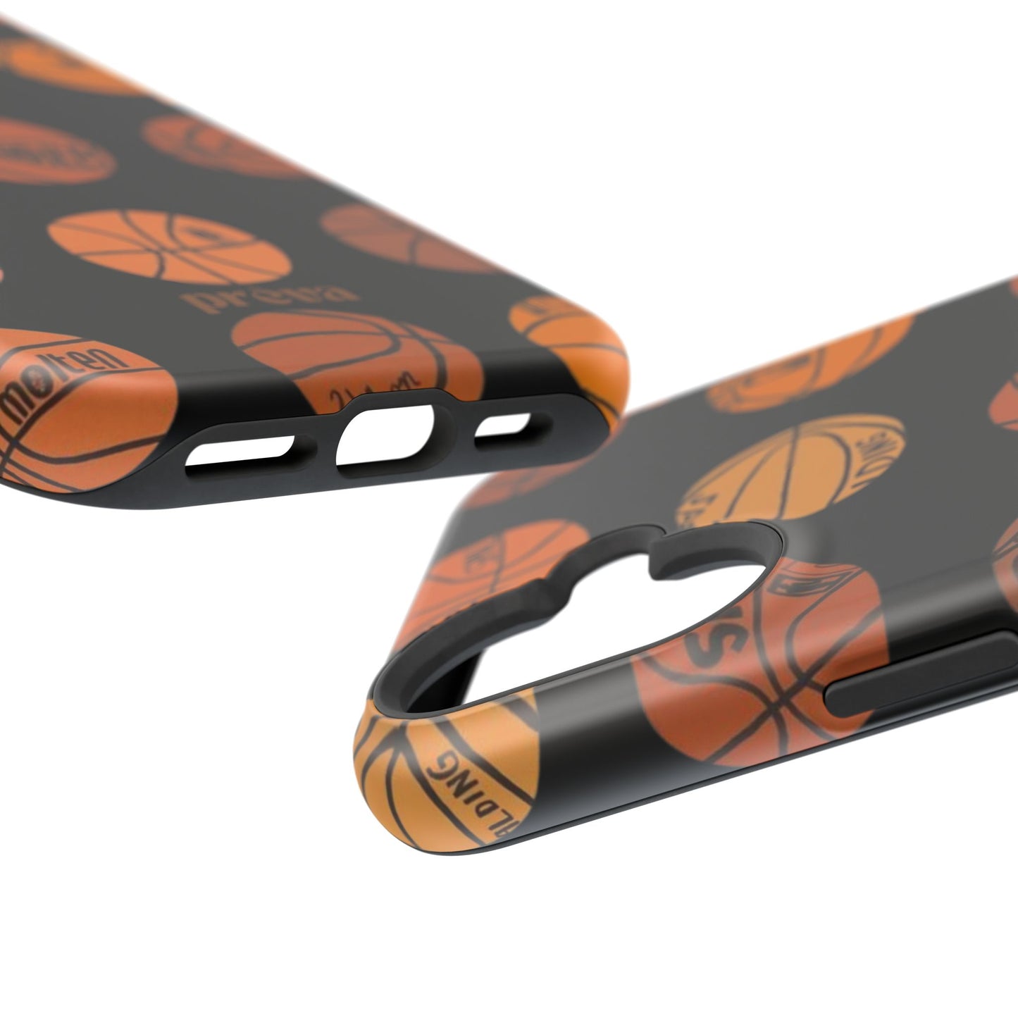 Black Basketball Phone Case