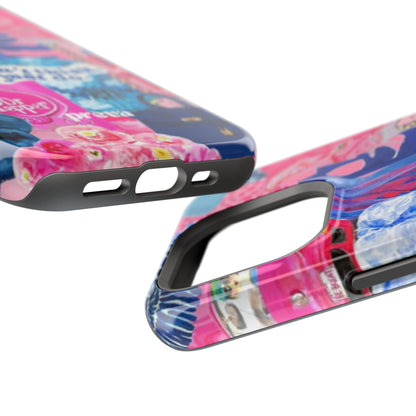 Vibrant Galaxy Collage Phone Case
