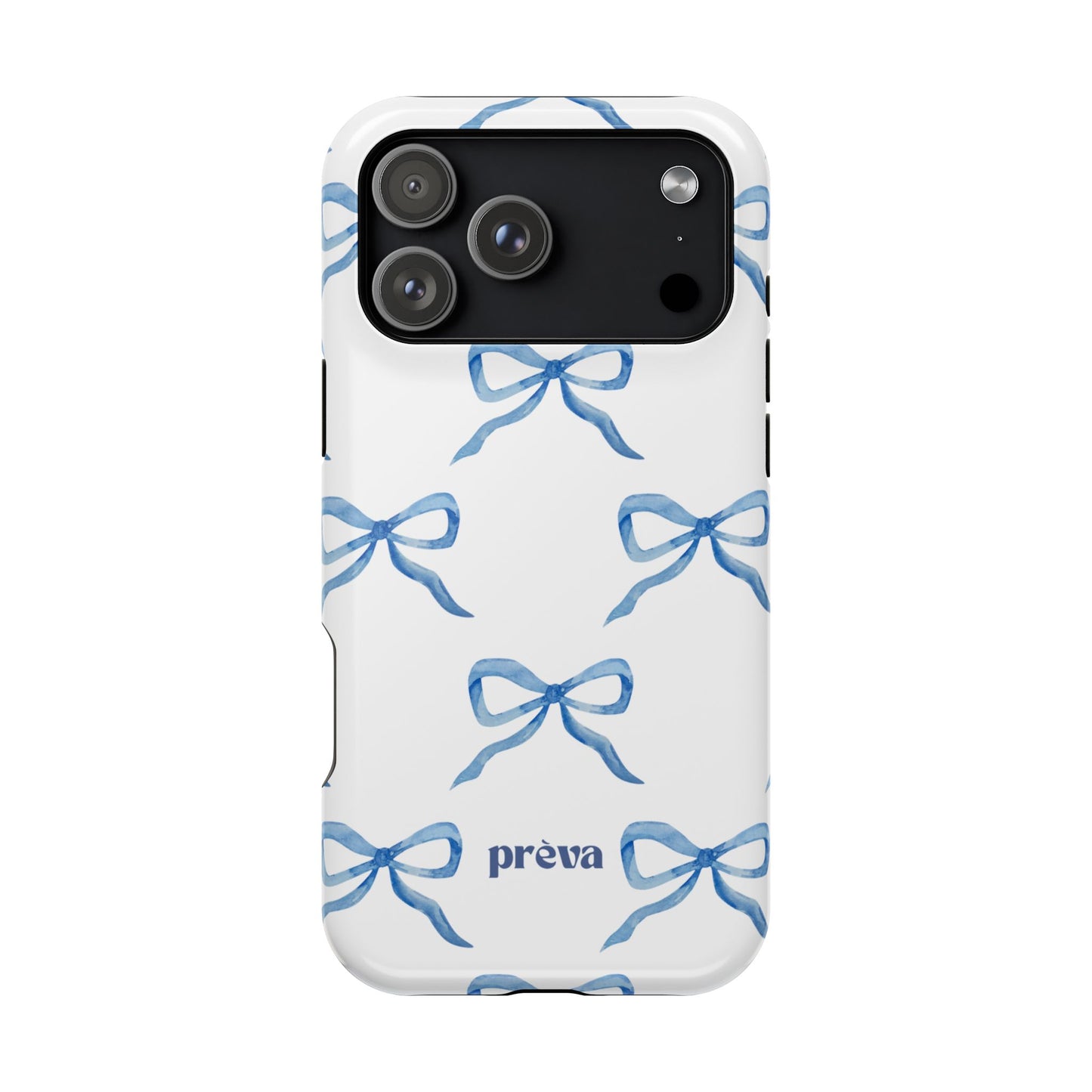 Blue Bow Phone Case