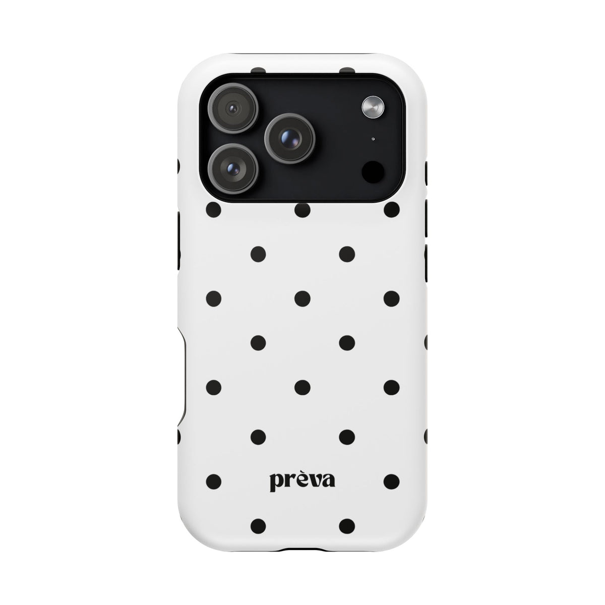 B&W polka dots Phone Case
