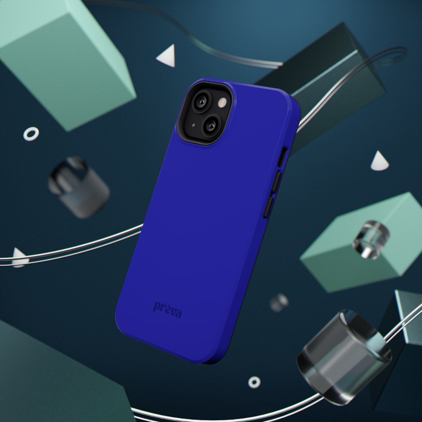 Neon Dark Blue Phone Case