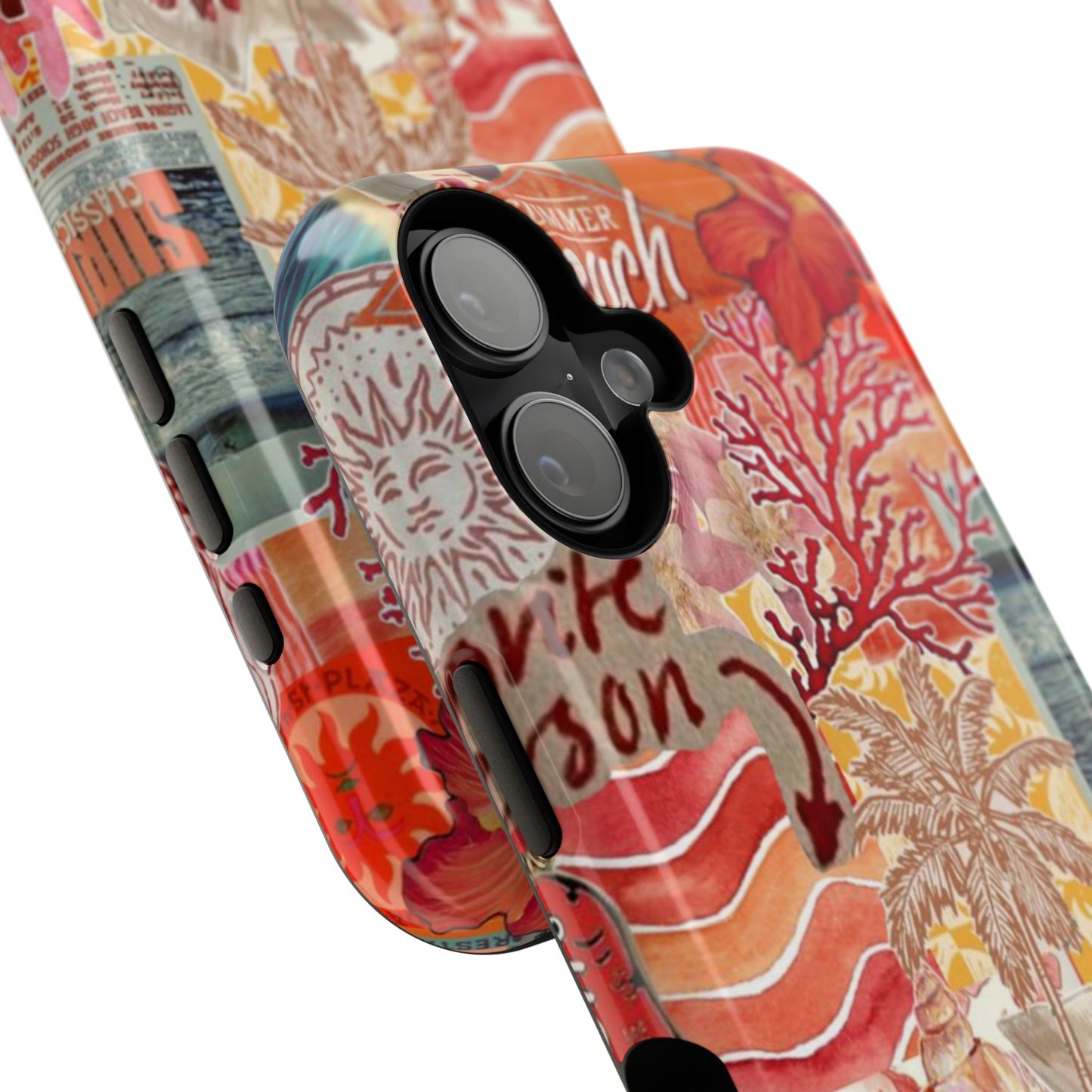 Vintage Floral Collage Phone Case