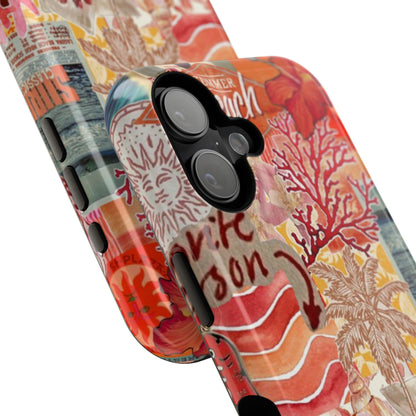 Vintage Floral Collage Phone Case