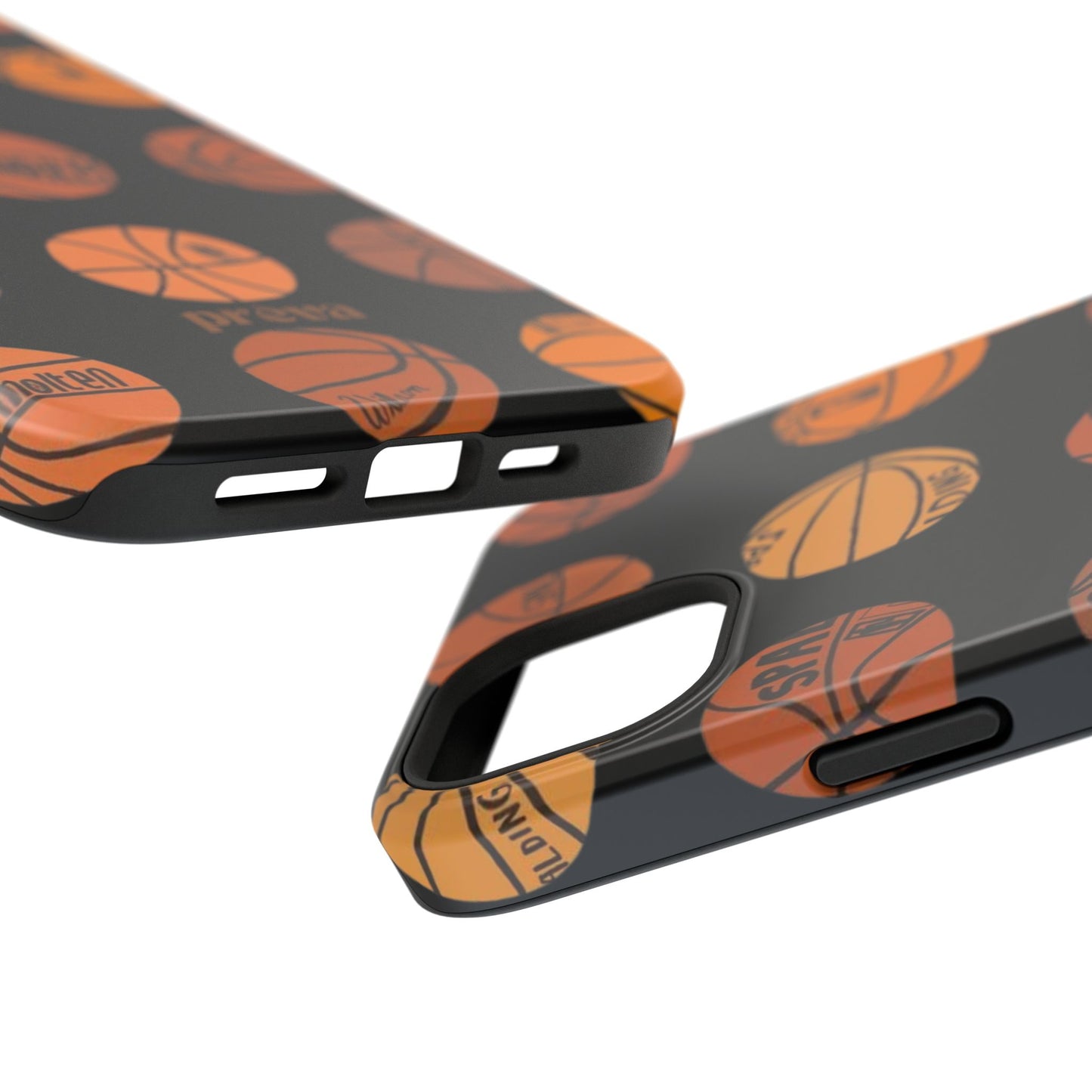 Black Basketball Phone Case