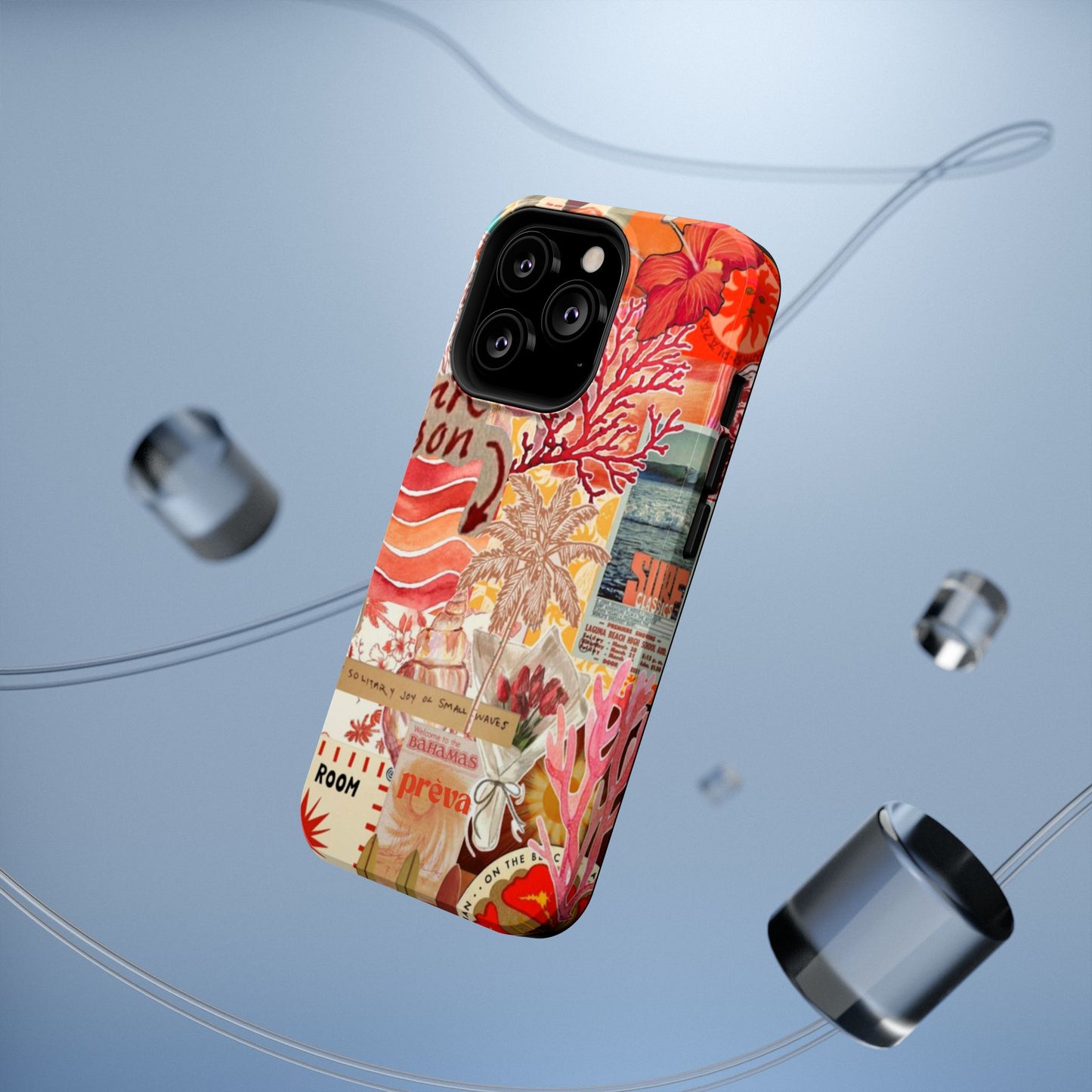 Vintage Floral Collage Phone Case
